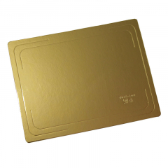 Подложка  37см*28 2,5 мм золото усиленная одностор.