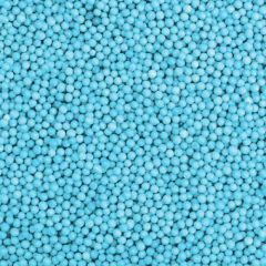 Посыпки шарики (Голубые) 1мм 50гр.